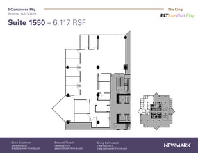 6 Concourse Pky NE, Atlanta, GA to rent Floor Plan- Image 1 of 1