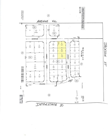 42551 Aegean St, Indio, CA for sale - Plat Map - Image 3 of 4