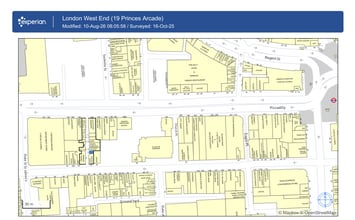 36-40 Jermyn St, London to rent Goad Map- Image 1 of 1
