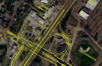 260 Sgt Prentiss Dr, Natchez, MS - aerial  map view