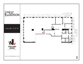 123 W Madison St, Chicago, IL for rent Site Plan- Image 1 of 3