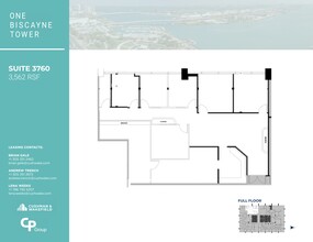 2 S Biscayne Blvd, Miami, FL for rent Site Plan- Image 1 of 1