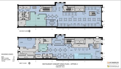 732 W Randolph St, Chicago, IL for rent Floor Plan- Image 2 of 11