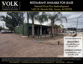 1423 W Miracle Mile, Tucson, AZ for rent Building Photo- Image 1 of 5