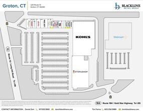 220 Route 12, Groton, CT for rent Site Plan- Image 1 of 1