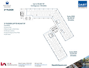 13501 Katy Fwy, Houston, TX for rent Floor Plan- Image 2 of 2