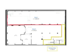 128-162 N Broad St, Mooresville, NC to rent Floor Plan- Image 2 of 3