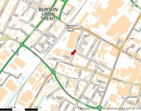 Stanley St, Burton On Trent to rent Map- Image 2 of 2