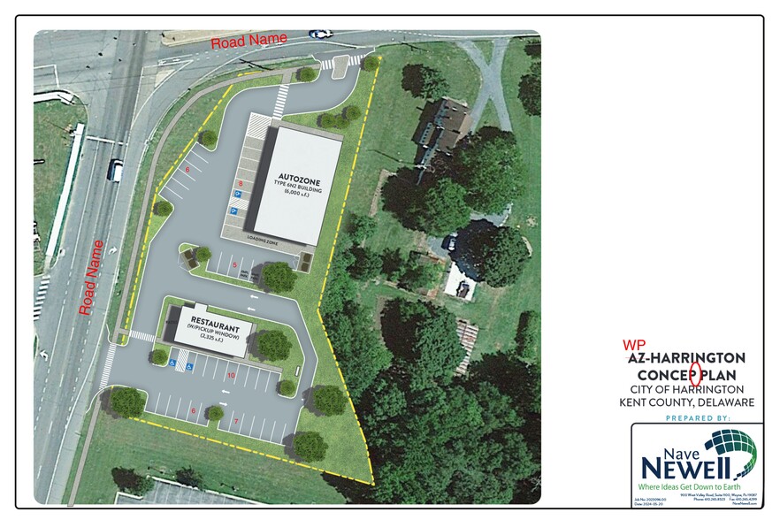 7149 Milford Harrington Hwy, Harrington, DE for rent - Site Plan - Image 1 of 1