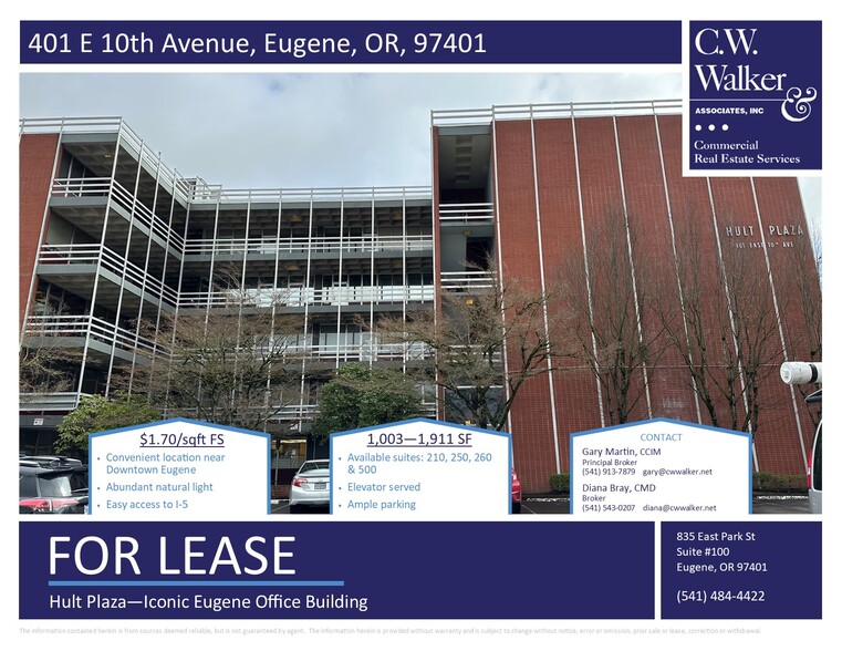 401 E 10th Ave, Eugene, OR for rent - Building Photo - Image 1 of 5