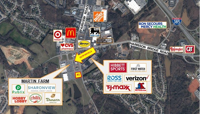 Fairview & Harrison Bridge Rd, Simpsonville, SC for rent - Building Photo - Image 1 of 3