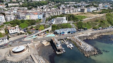 Pier St, Ventnor, IOW - Aerial map view - Image1