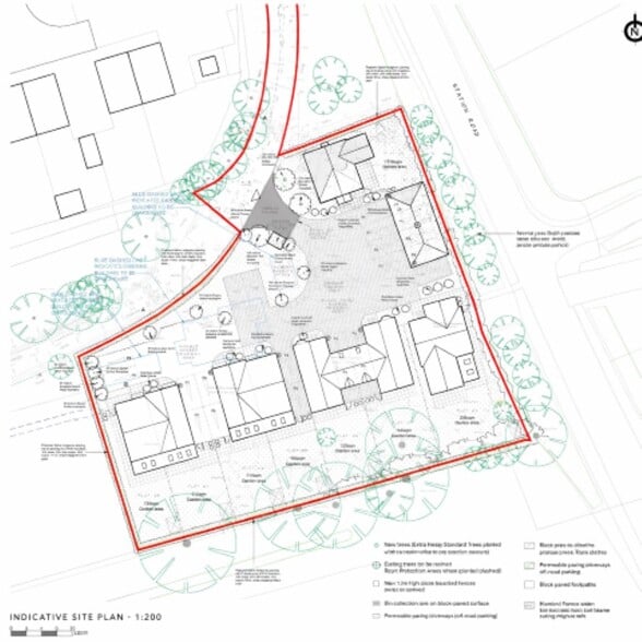 Trumpers Way, Felsted for sale - Site Plan - Image 3 of 5
