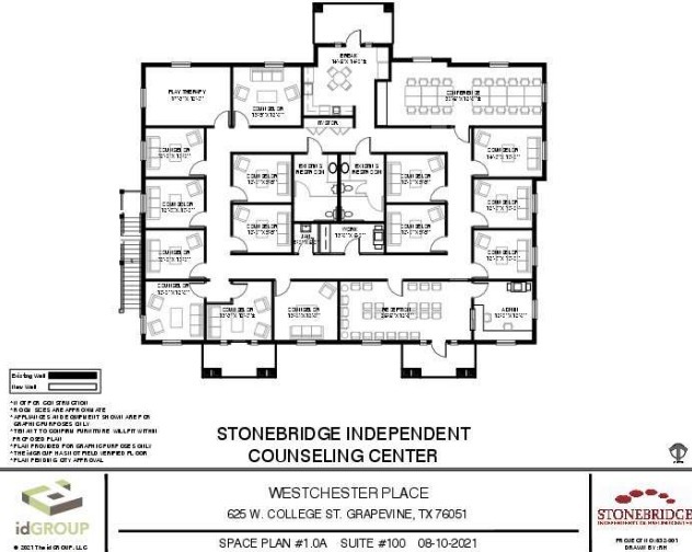 625 W College St, Grapevine, TX for rent - Floor Plan - Image 2 of 34