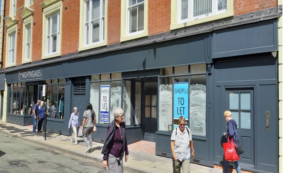 7-9 Church St, Oswestry to rent Building Photo- Image 1 of 3