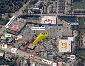 10015 Adamo Dr, Tampa, FL - AERIAL  map view