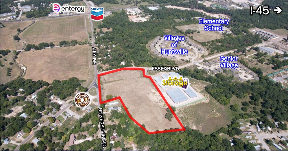 ± 8.8 Acres Hillside Industrial Park, Huntsville 77320 8.8 Acres UK