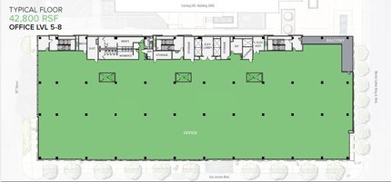 1836 San Jacinto Blvd, Austin, TX for rent Floor Plan- Image 1 of 1