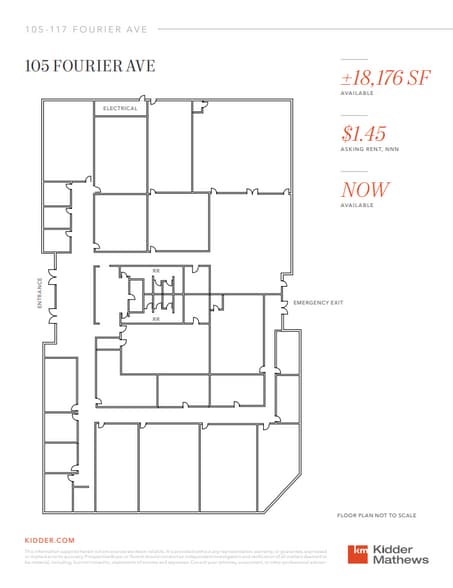 105-117 Fourier Ave portfolio of 2 properties for sale on LoopNet.co.uk - Floor Plan - Image 3 of 4