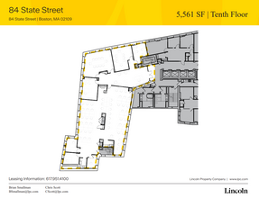 84 State St, Boston, MA for rent Floor Plan- Image 1 of 1