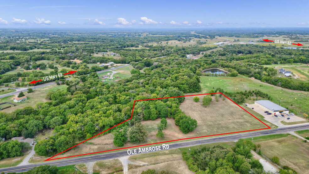 TBD TBD Ole Ambrose Road, Bells, TX for sale - Aerial - Image 2 of 27