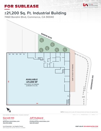 More details for 7460 Bandini Blvd, Commerce, CA - Industrial for Rent