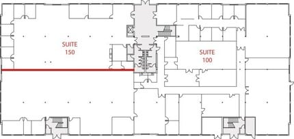 4835 Eastgate Mall, San Diego, CA for rent Floor Plan- Image 1 of 1