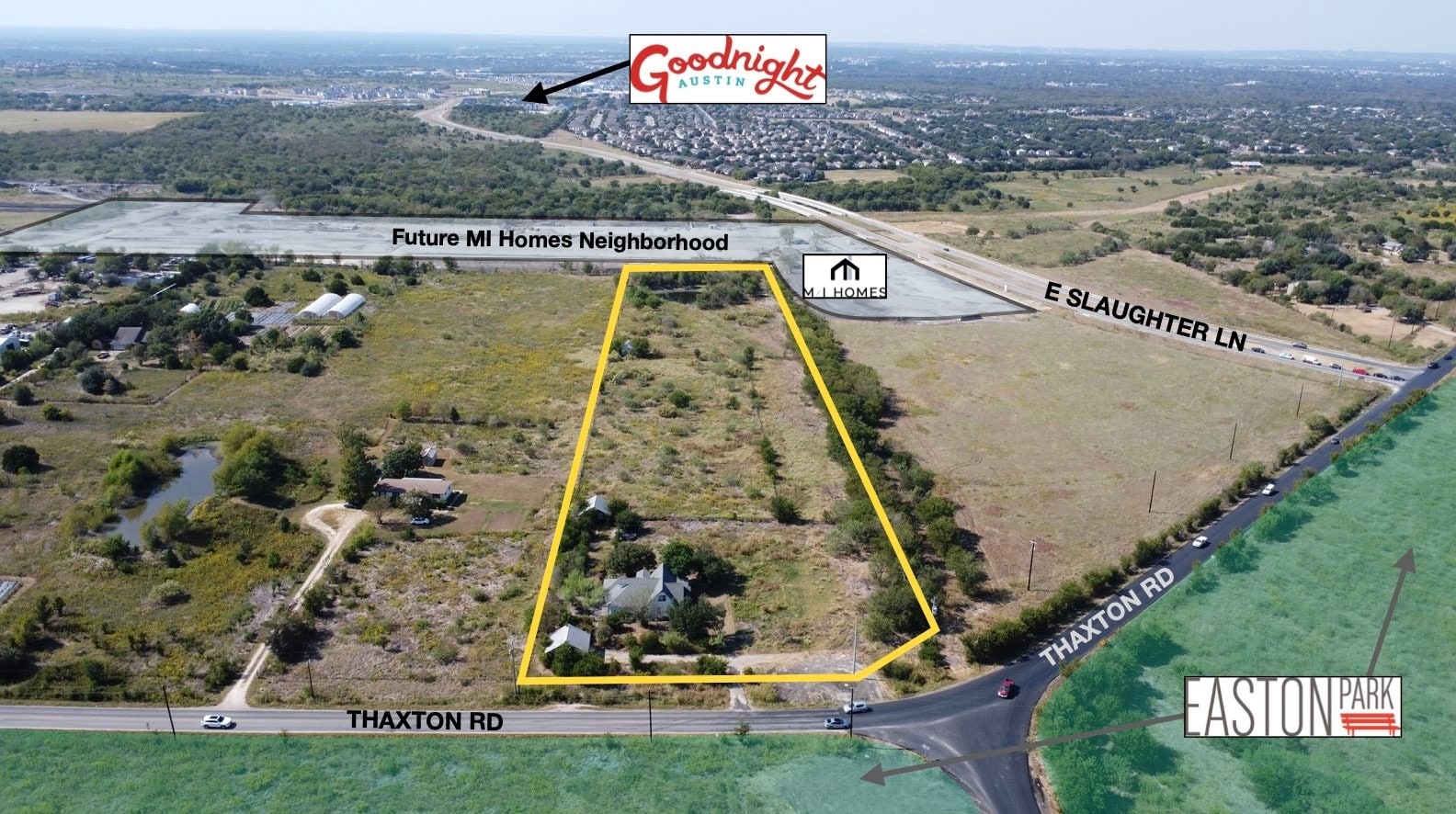 9004 Thaxton Rd, Austin, TX for sale Aerial- Image 1 of 8