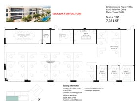 8560 Belleview Dr, Plano, TX for rent Floor Plan- Image 2 of 5