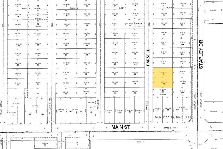 33 N Parsell, Mesa, AZ for rent - Plat Map - Image 2 of 16