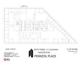 711 Louisiana St, Houston, TX for rent Floor Plan- Image 1 of 1