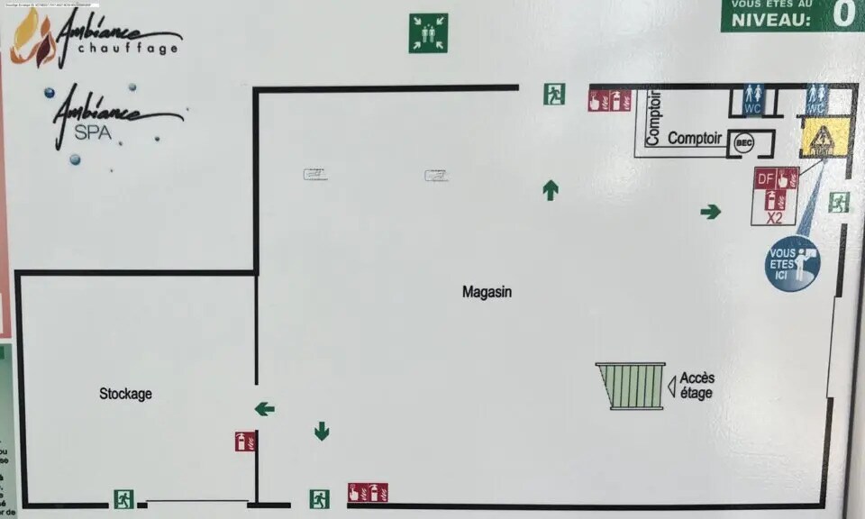 Office in Valence to rent - Floor Plan - Image 3 of 3