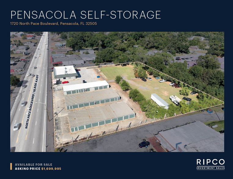 Pensacola Self-Storage portfolio of 2 properties for sale on LoopNet.co.uk - Building Photo - Image 1 of 12