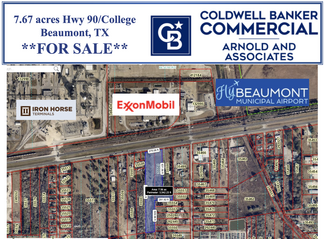 More details for TBD  7.67 Acres Hwy 90 hwy, Beaumont, TX - Land for Sale