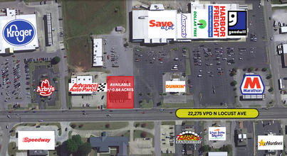 1610 N Locust Ave, Lawrenceburg, TN for rent Aerial- Image 1 of 2