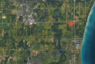 W Pioneer Road & N Port Washington Rd, Mequon, WI - aerial  map view