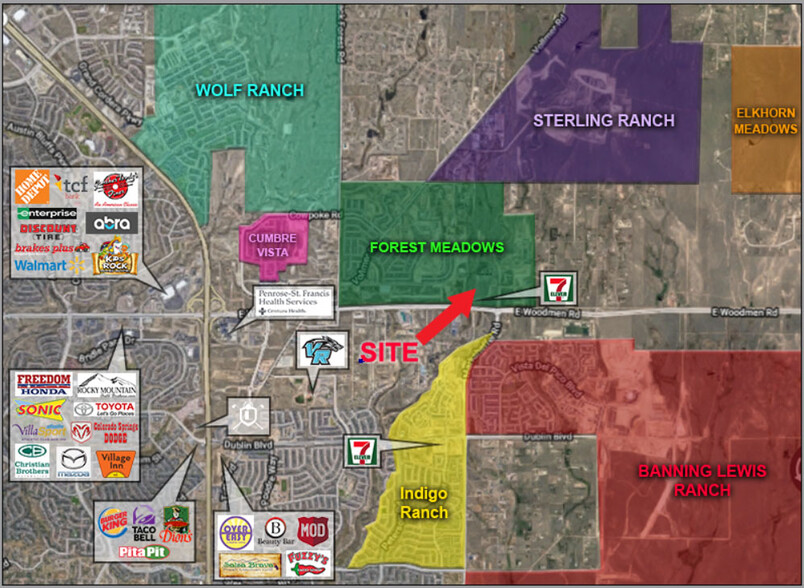 NWC Woodmen & Marksheffel Lot 6 Rd, Colorado Springs, CO for sale - Building Photo - Image 1 of 2