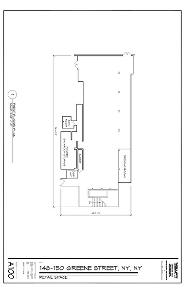 150 Greene St, New York, NY for sale - Site Plan - Image 1 of 1