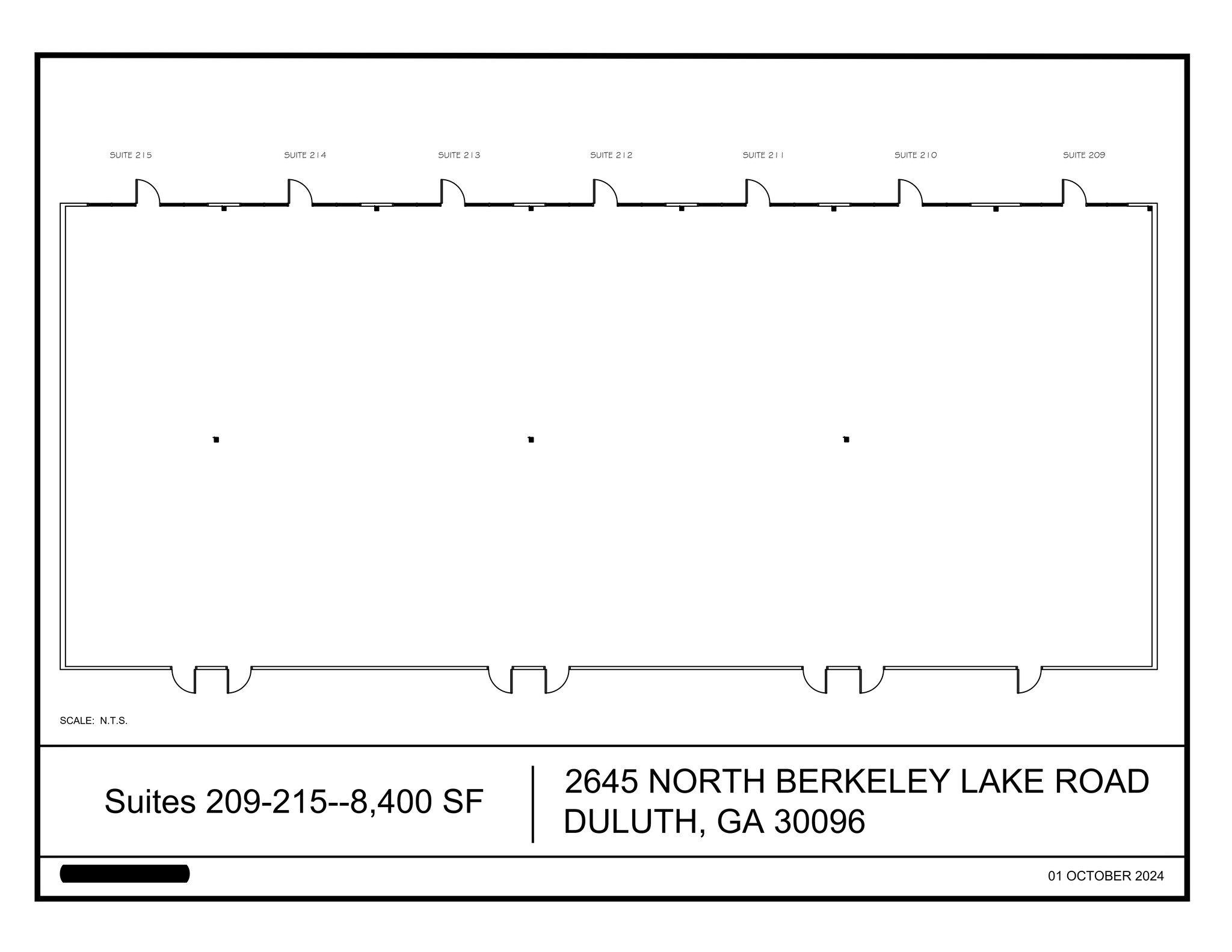 2645 N Berkeley Lake Rd, Duluth, GA for rent Site Plan- Image 1 of 1