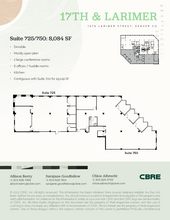 1675 Larimer St, Denver, CO for rent Floor Plan- Image 2 of 3