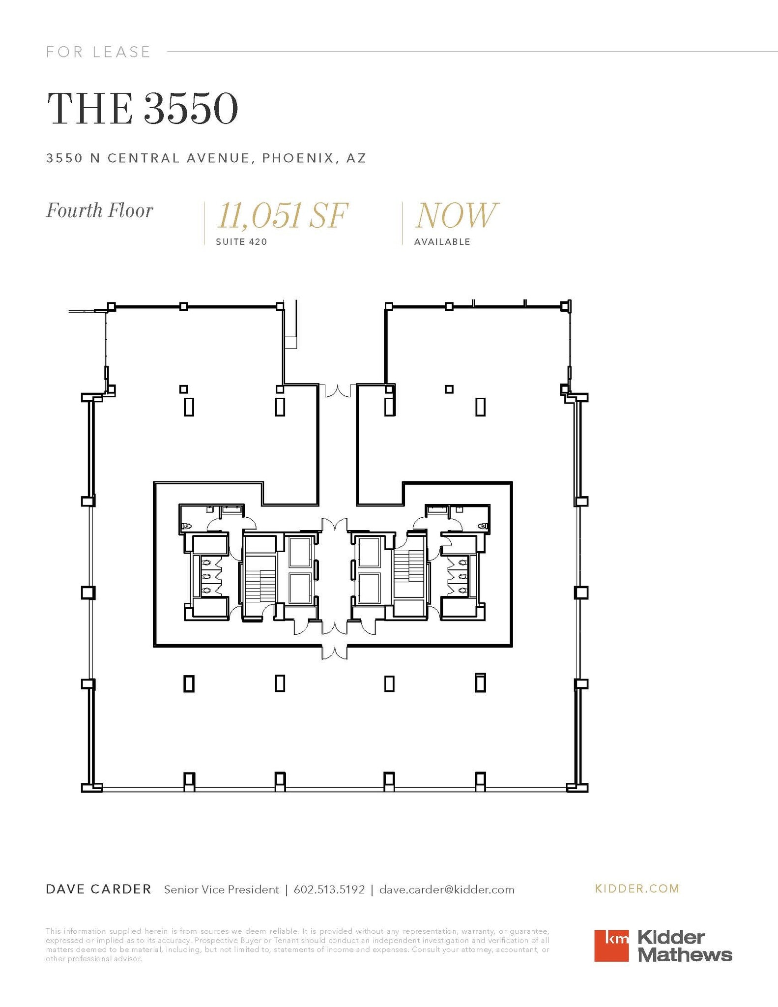 3550 N Central Ave, Phoenix, AZ to rent Floor Plan- Image 1 of 1