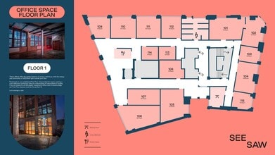 86 Princess St, Manchester to rent Site Plan- Image 2 of 9