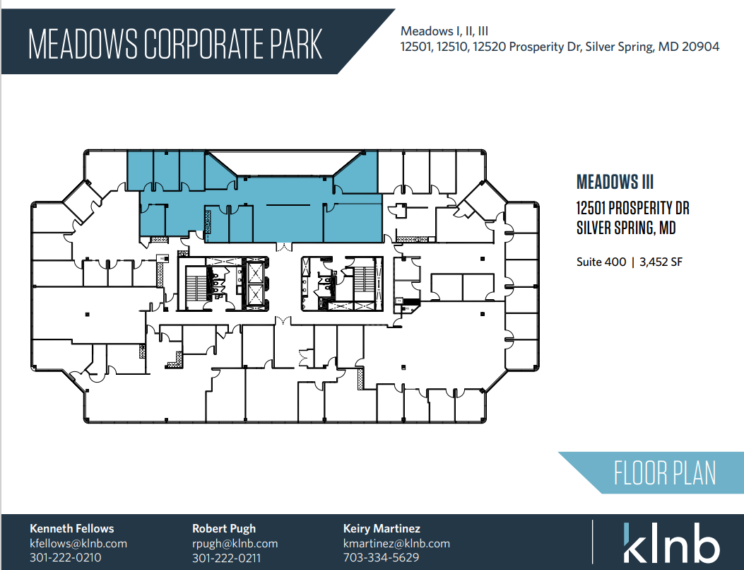 12510 Prosperity Dr, Silver Spring, MD for rent Floor Plan- Image 1 of 2