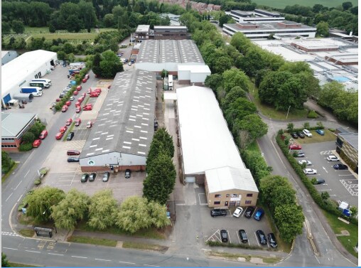 Wedgnock Ln, Warwick for sale Aerial- Image 1 of 1