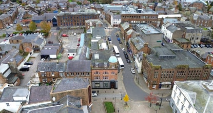 52-60 Queensberry St, Dumfries, DGY - AERIAL map view