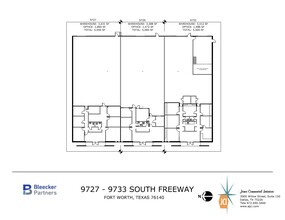 9727-9733 South Fwy, Fort Worth, TX for sale Site Plan- Image 1 of 1