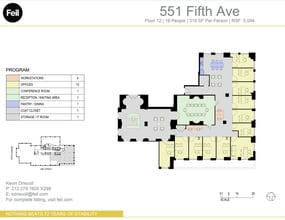 551 Fifth Ave, New York, NY for rent Floor Plan- Image 1 of 2