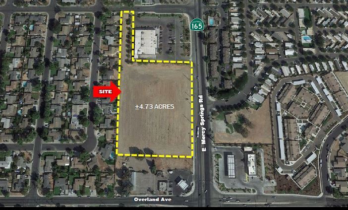 NWC Mercey-Springs Rd & Overland Rd, Los Banos, CA for sale - Building Photo - Image 2 of 3