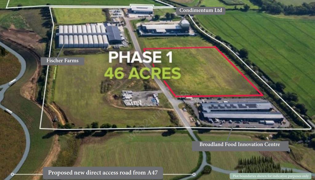 Enterprise Way, Honingham for sale Aerial- Image 1 of 4
