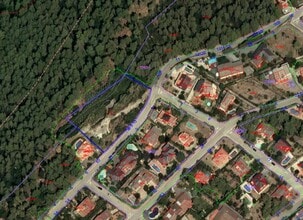 Corbera de Llobregat, BAR - Aerial  map view
